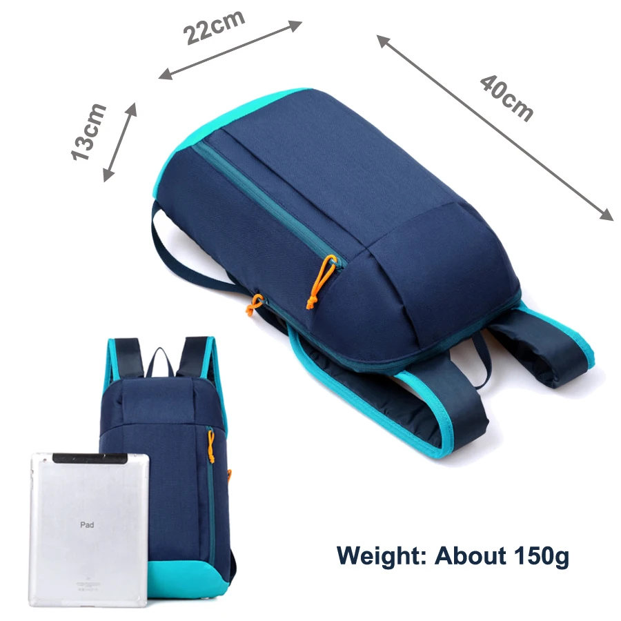 10л Сверхлегкий мужской женский спортивный рюкзак для путешествий, походный рюкзак для кемпинга, рюкзак для девочек и мальчиков, детская водонепроницаемая сумка для альпинизма