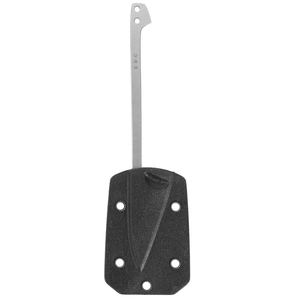 

Steel Harpoon Fish Scale Flake fillet Serrated Blade k Kydex Sheath Outdoor Camp Kit Hunt Survive Tool bushcraft