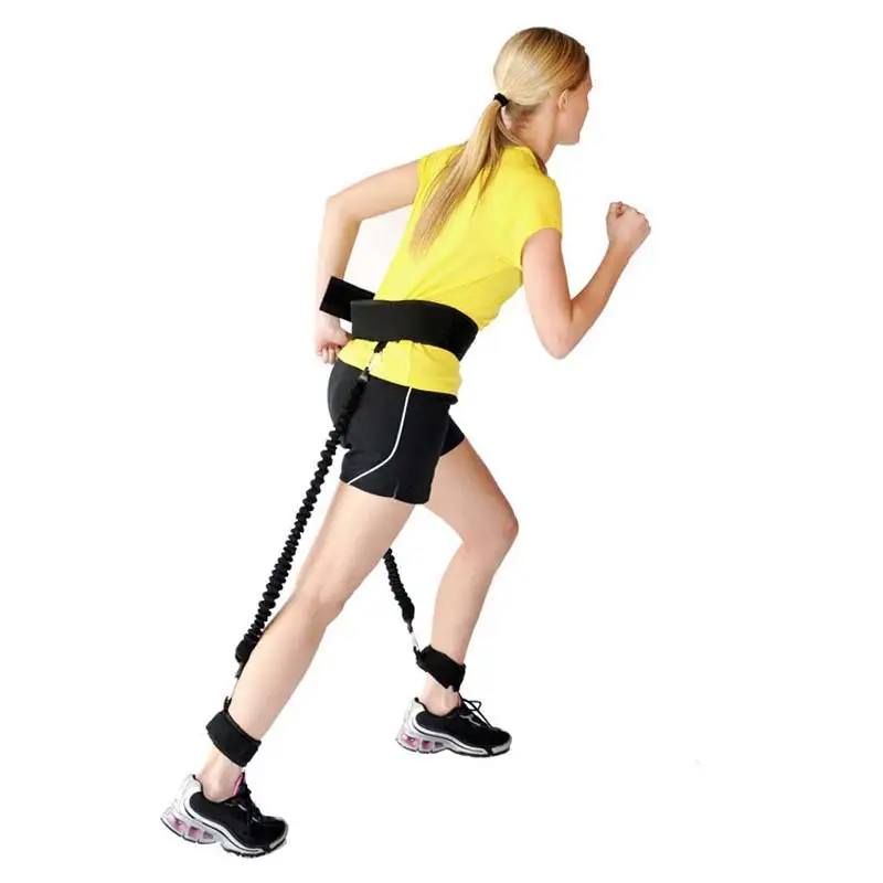 Leg Muscle Exercise Resistance Elastic Hip Muscle Exercise Squat Stiffener Enhance Waist Strength CCP062