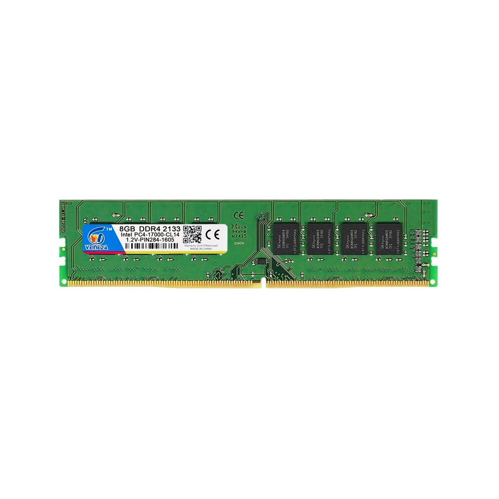 VEINEDA Ram ddr4 4 gb 8 gb 2666 MHZ ddr4 ذاكرة عشوائية متوافق جميع إنتل AMD ل سطح المكتب متوافق مع 2133,2400 PC4-17000 284pin