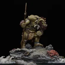 [Loong Way Miniatures] Tartar Fisher orc 75 мм Полимерная миниатюра