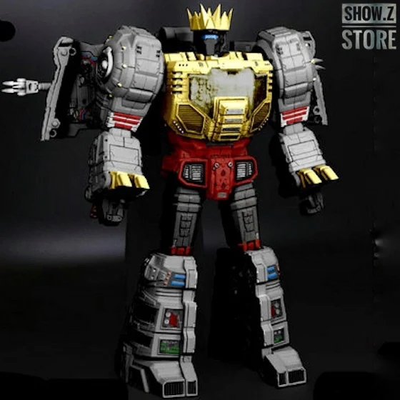 

[Show.Z Store] GigaPower GP HQ-01 HQ01 Superator Grimlock Dinobots Metallic Version Transformation Action Figure