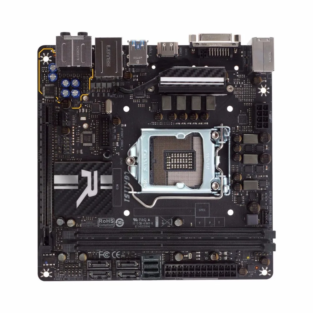 Для BIOSTAR B150GTN оригинальная б/у настольная материнская плата B150 LGA 1151 DDR4 32G SATA3 USB3.0 Mini