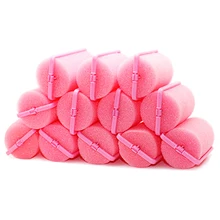 6 шт. модные губки Пена Бигуди Ролики твист салон волос Инструменты для укладки