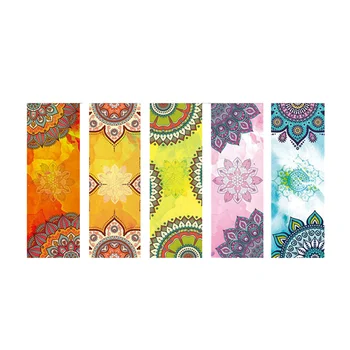 

Non Slip Yoga Mat Cover Towel Blanket Sport Fitness Exercise Pilates Workout Printed Beach Blanket Mandala Beach