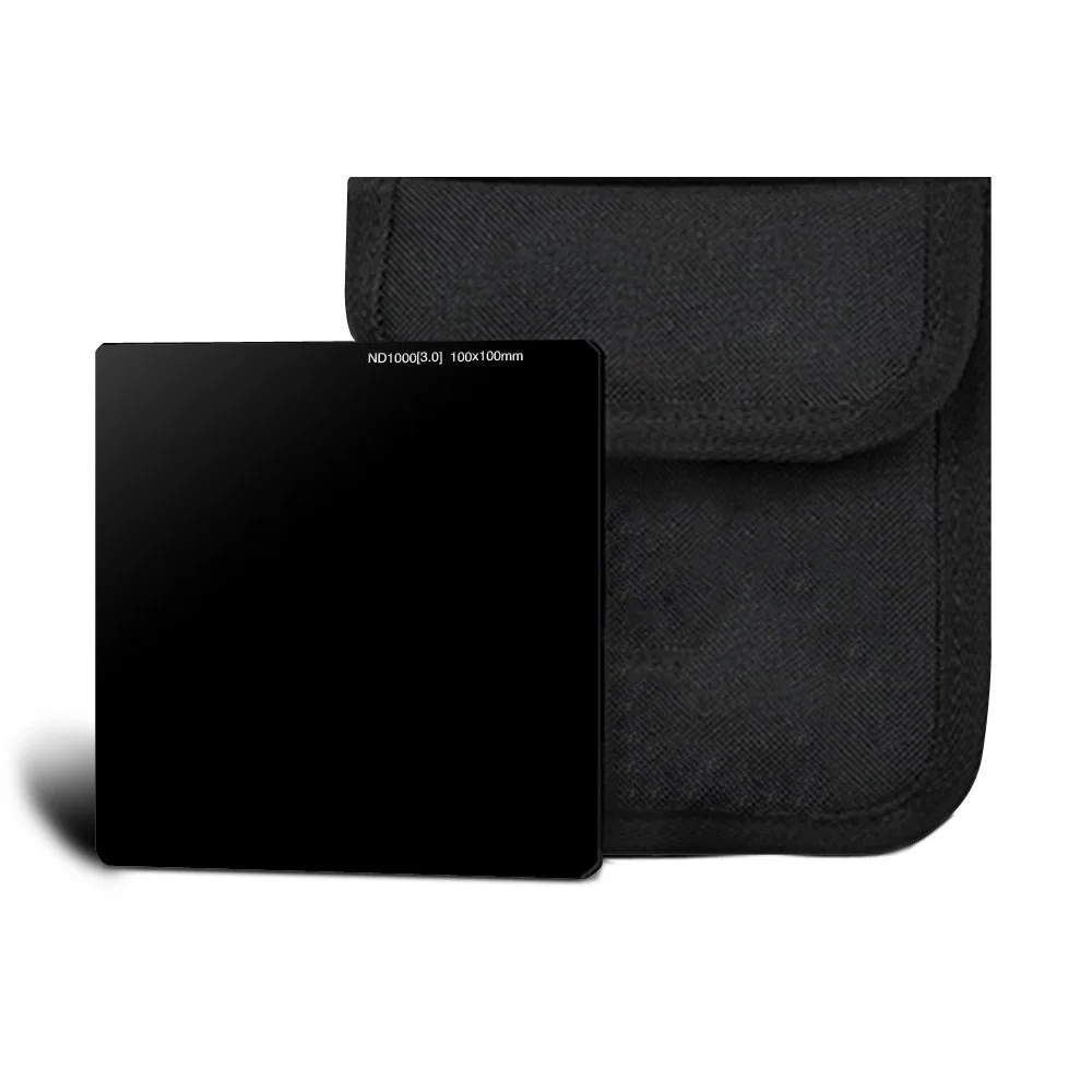 WalkingWay Optical Glass 100mm ND1000 10-stop ND filter 8-stop ND64 ND8 MultiCoated 100*100 Neutral Density Camera Square filter 3