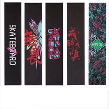 Free Shipping 1pc 121x25cm Thick Skateboard Longboard Griptape Deck Sandpaper Grip Tape Sticker Long Board Sand Paper Grip Tape