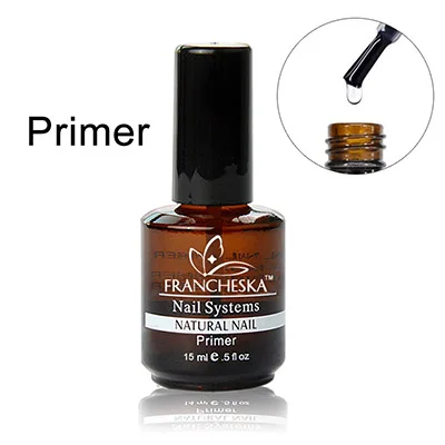 FRANCHESKA Poly Gel Poligel Finger Extension Quick Building Polygel Slip Solution Oje UV LED Camouflage Gel Nail Art gelpolish - Color: 15ml primer