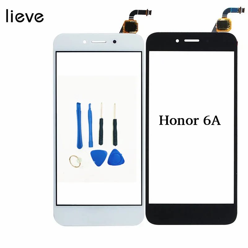 lieve 5''mobile touch screen for Huawei Honor 6A honor6a 6APro outer glass lens touch panel digitizer sensor replacement