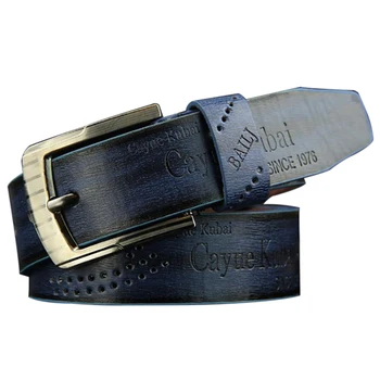 

Men's Fashion Casual Faux Leather Hollow Waistband Waist Belt Business Gift