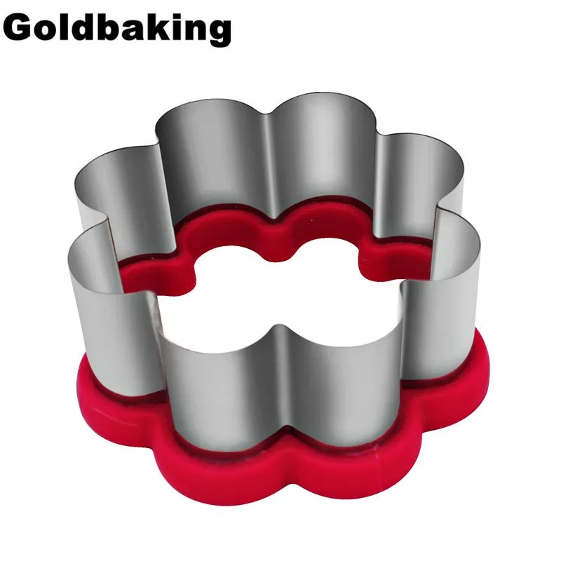 Goldbaking большие формочки для печенья из нержавеющей стали сэндвич, хлеб, бисквит 4 дюйма детские формочки для печенья