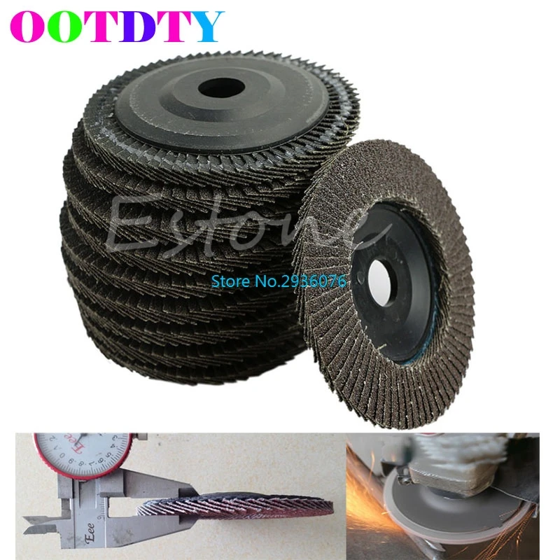 1 Set 10Pcs Sanding Flap Disc Grinding Wheel for Grit Angle Grinder Tools APR10 angle-grinder-grinding-wheel