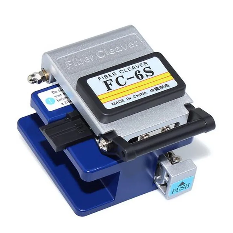Najtaniej AUA FC 6S łatwy Splicer fibre Splicer światłowodowy złącze siekacz światłowodowy funkcja automatycznego ustawiania ostrości FTTH