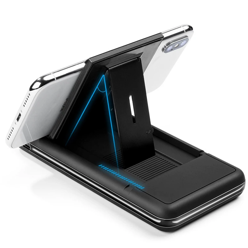 

New Style Wireless Charging 10000MAh Power Bank Digital Display Stand Mobile Power For Mobile Phone Charging Treasure For iPhone