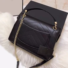 Высокое Качество женская Сумка Из Натуральной Кожи Сумки Цепи Crossbody Сумки Модные Женские Сумка Почтальона Сумочки мягкая