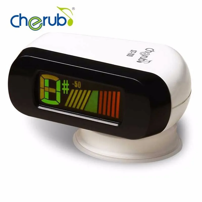 

Cherub ST-730 Special Suction Cup Tuner Chromatic Sucker Absorption Tuner Portable Musical Instruments Parts & Accessories