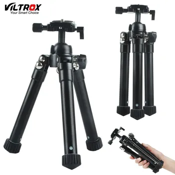 

MT-60 Portable Desktop Mini Table Camera Aluminum Compact Tripod with Ball Head for Sony Canon Nikon DSLR & phone