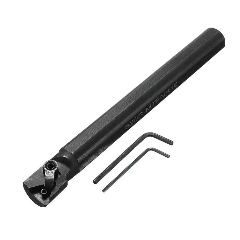 

20mm S20R-MTFNR16 Lathe Cutting Tools Boring Bar CNC Turning Tool Lathe Machine Tools + 2 Wrenchs Perfect Machining