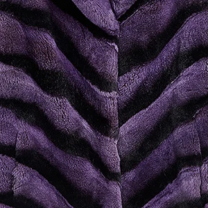 Шиншилла окрас реальный рекс из меха кролика Летучая мышь женская шуба из натурального меха полная кожа с хлопковым воротником в стиле фристайл - Цвет: purple