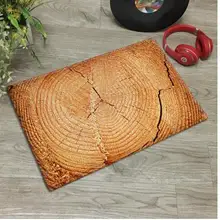 Античное дерево/годовое кольцо Ковер Спальня Ванная комната для гостиной деревянный 3D коврик с принтами нескользящий коврик для прихожей украшение дома