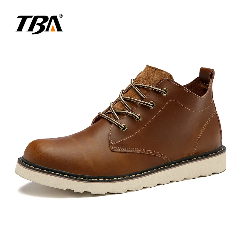 Bottes Tba D'hiver 5919 Light Cuir Casual Chaussures Brown Brown 44 Outillage 38 En dark Taille Hommes nP80kwO