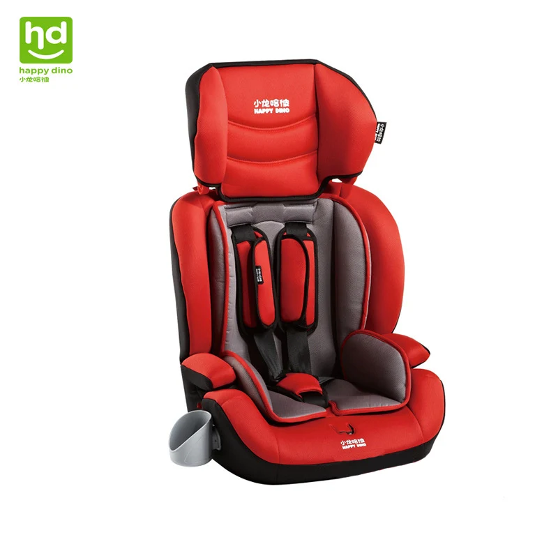 Happy Dina Baby Car Seat Adjustable Shockproof Safety Seat 5 Point Safety Harness Breathable Booster Seat for 9M-12Y