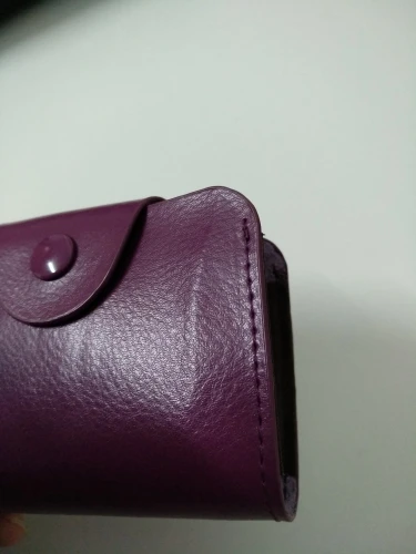 SMILEY SUNSHINE Genuine Leather Unisex Business Card Holder Wallet Bank Credit Card Case ID Holders Women cardholder porte carte photo review