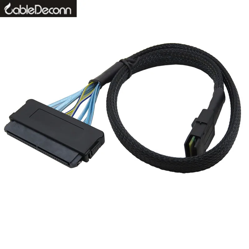 

sas sata cable Mini SAS SFF-8087 36P to SAS SFF-8484 32P Cable 0.5M 1M