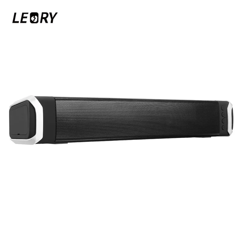 

LEORY NR20 Soundbar Bluetooth Speaker Wireless Portable Key Control Handfree Speaker TF USB AUX FM Support