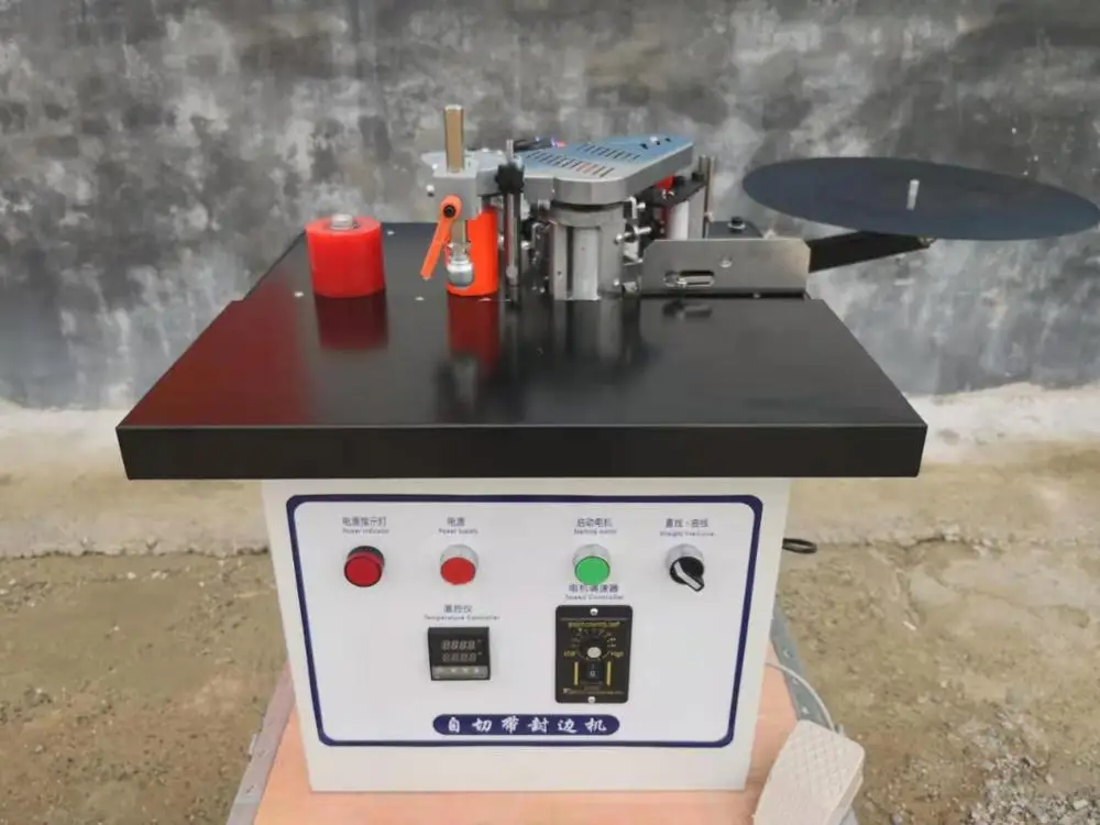 

Woodworking 30kg Portable Lightweight Compact Manual Edge Banding Machine Edge Bander FC3001S