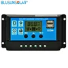 Controlador de carga Solar automático 10a/20A/30A 12V 24V controlador de carga Solar PWM con Panel LCD Solar regulador PV hogar ► Foto 2/6