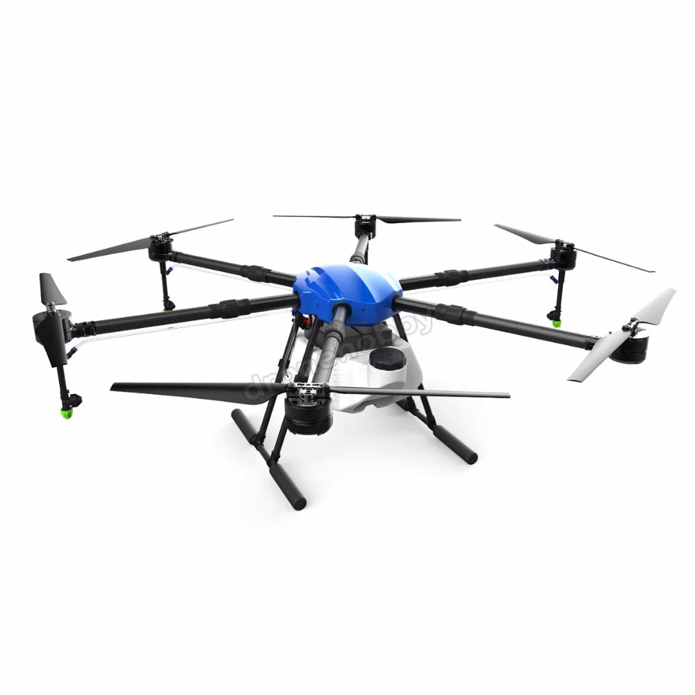 6 осевой водонепроницаемый спрей для сельского хозяйства drone w/16L большая система