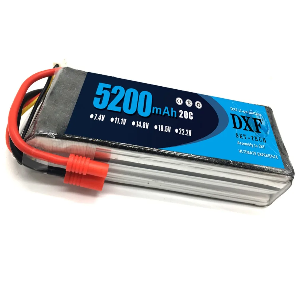 11 1 В 5200 мАч 3S 20C DXF Lipo аккумулятор для Walkera QR X350 PRO RC Дрон Квадрокоптер Запасные Части обновленные детали|Детали