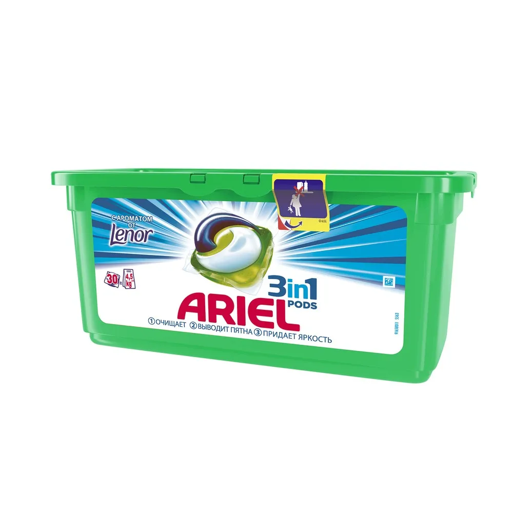 Капсулы для стирки Ariel PODS Touch of Lenor Fresh 30 шт