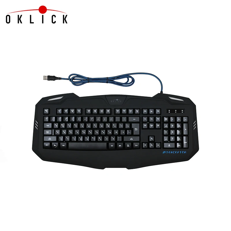 

Игровая клавиатура Oklick, Черный