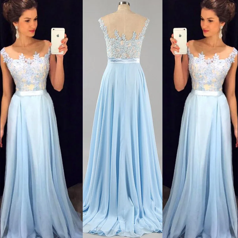 Длинные вечерние платья для свадьбы с зубчатым вырезом, длина до пола ...