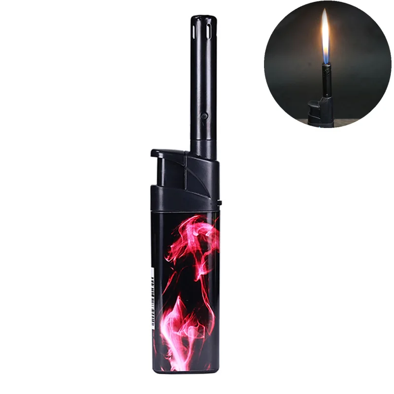 Paquet de 2 Briquet Allume Gaz Bougie Rechargeable Electronique Feu Barbecue