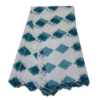 

5 Yard french tulle Rhinestones lace fabric African nigerian net yarn lace fabric wedding guest HJ1042-1