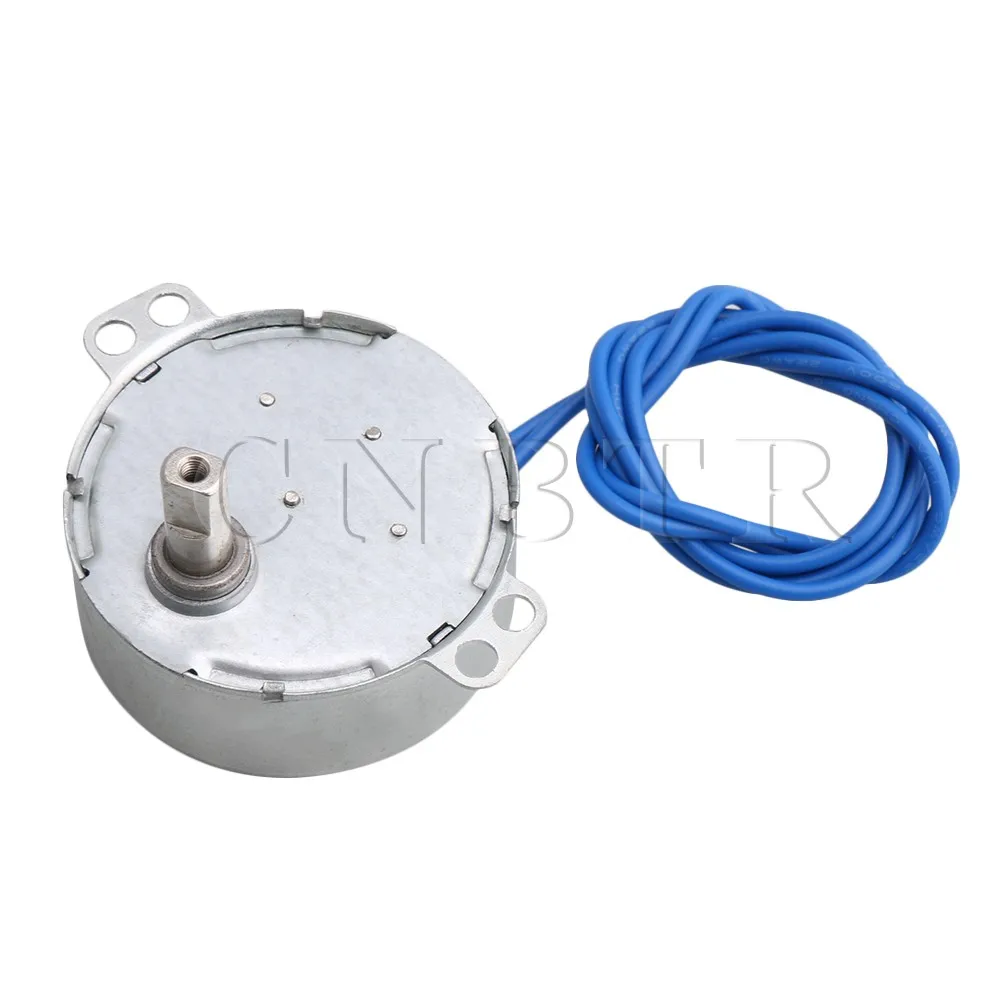 AC 220-240V Synchronous Motor 8-10RPM/min Shaft Torque 3kgf.cm 50/60Hz 4W CW/CCW AC 220-240V Synchronous Motor 8-10RPM/min Shaft Torque 3kgf.cm 50/60Hz 4W CW/CCW