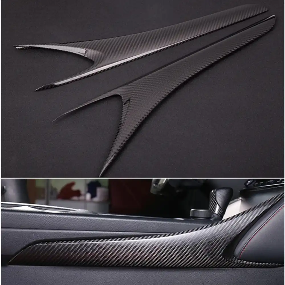 Carbon Fiber Interior Side Center Central Console Trim Panel