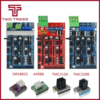 

Ramps 1.6 Ramps 1.5 Upgrade Ramps 1.4 3D Motherboard Support A4988 DRV8825 TMC2130 Driver Reprap Mendel For 3D Printer Parts