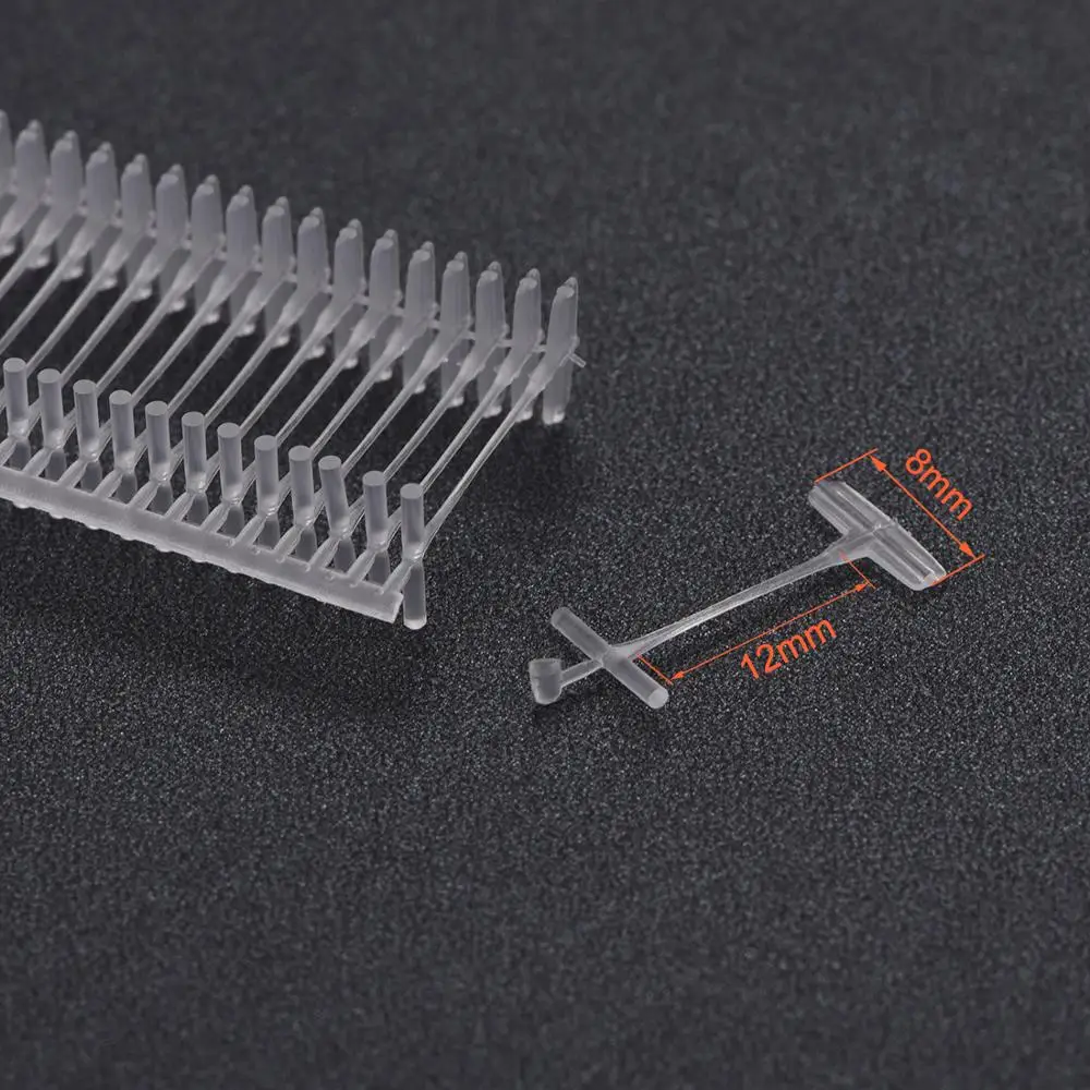 Uxcell 5000 шт./лот 11/12/15 мм пластиковое кольцо LockPins застегнуть одежда ценовой ярлык маркировки шпильки веревка шнур держатель этикеток слинг