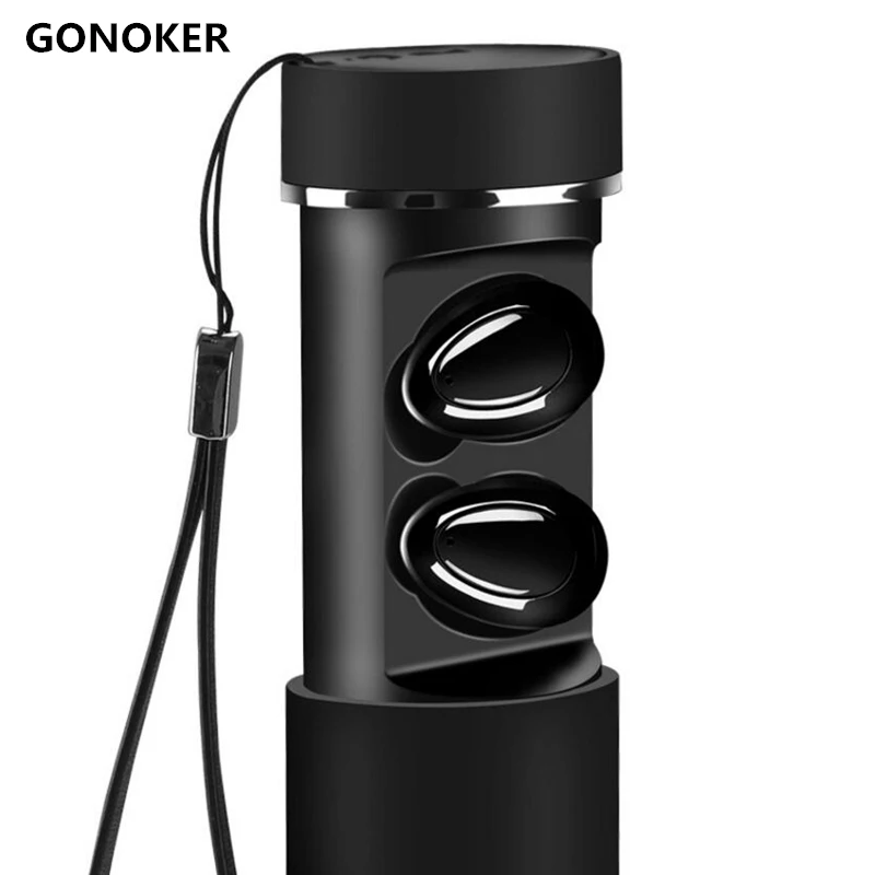 

Gonoker Tws X7 True Wireless Earbuds, Stereo Bluetooth Headphones with Built-in HD Mic and Charging Case for iPhone and Android