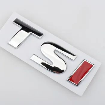 

OEM Chrome Emblem TSI Sticker for VW Golf Touran Tiguan Passat Jetta Beetle