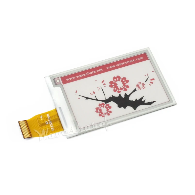 

ShenzhenMaker Store 264x176, 2.7inch E-Ink display panel B No PCB, three-color: red, black, white, SPI Interface, No Backlight