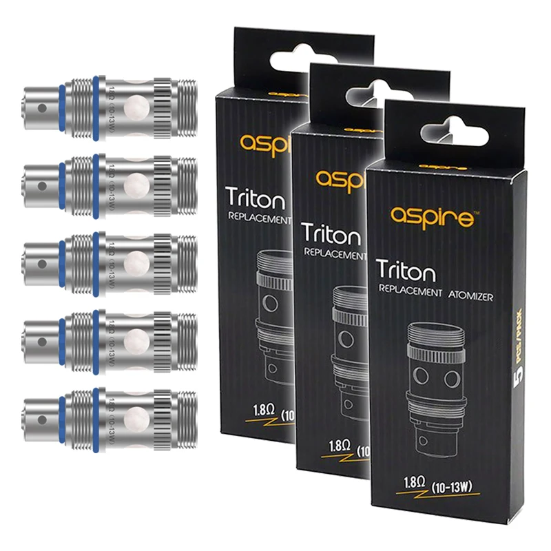 Сменная катушка Aspire Triton 1 8 Ом 15 шт. для атомайзера 2 | Электроника