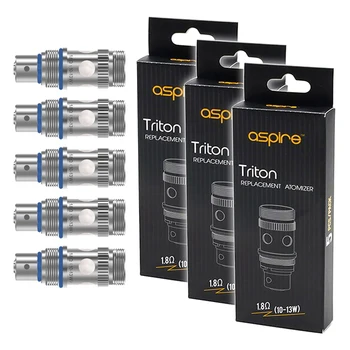 

Aspire Triton 1.8 ohm Replacement Coil 15 Pieces for Triton, Triton 2 Atomizer Tank