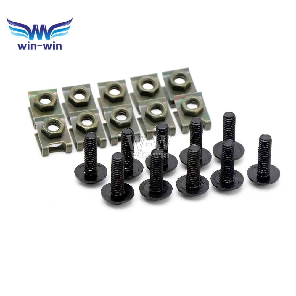 

10 pcs CNC motorcycle parts fairing bolts screws for yamaha Zuma 50F/Zuma 125/Zuma/YZR-R1/YZF-R6S/YZF-R6 WGP/YZF-R6/YZF-R3