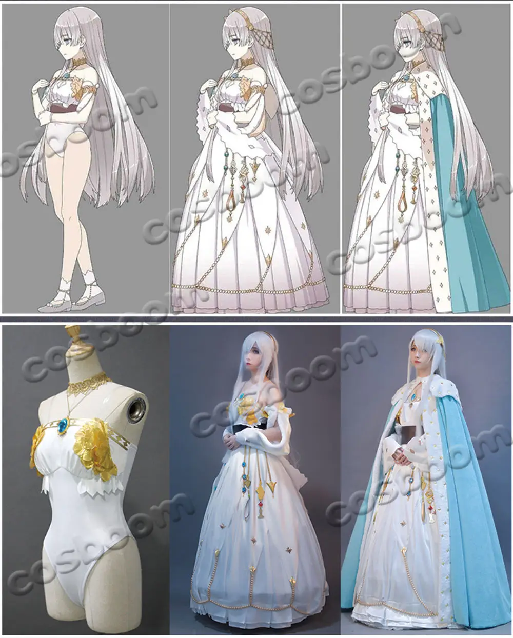 Cosboom Fate Grand Order Anastasia Cosplay Costume Game Fgo Anastasia Fate Women Cosplay Costume Game Costumes Aliexpress