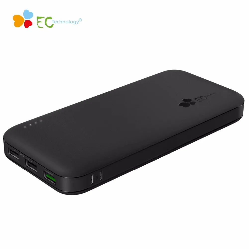 

EC Technology 3.0 Quick Charge Portable 20000mah Power Bank For iPhone iPad Samsung High Speed Charging QC M USB Charger Unicorn